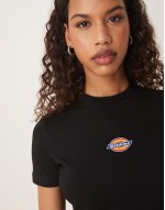 maple valley baby t-shirt in black