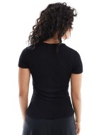 Cotton On sp recovery fitted t-shirt in black