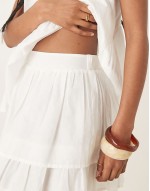 rara skirt in white