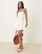 rara skirt in white